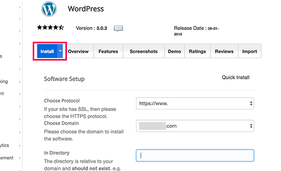 wpinstall