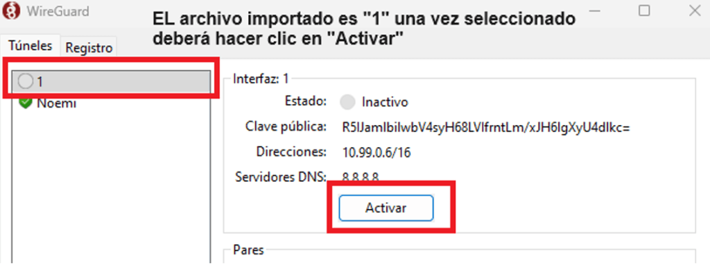 activar